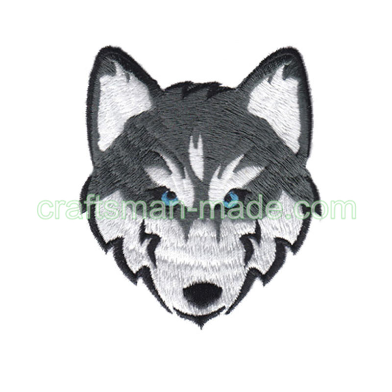 Wolf Embroidery